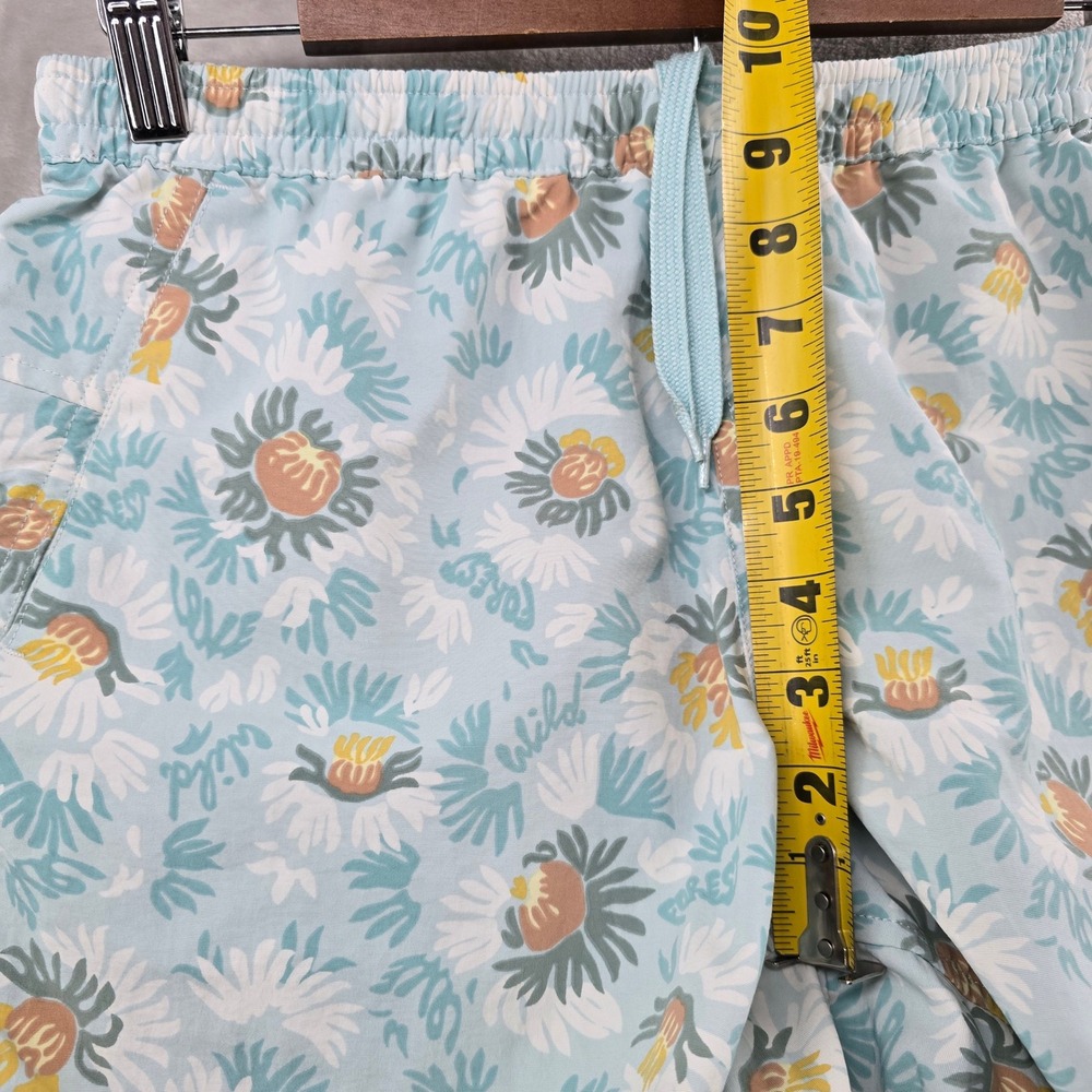 Patagonia Womens Small Shorts Blue Floral Wild Forest Baggies Drawstring - Picture 6 of 8